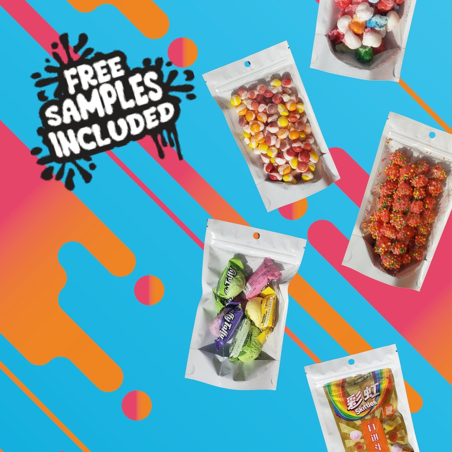 Retail Catalog - Sticky Fingers Candy - Freeze Dried Tasty Treats