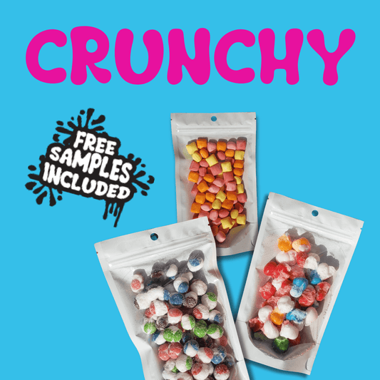 Crunchy Freeze Dried Candy Bundle - Sticky Fingers Candy - Freeze Dried Tasty Treats