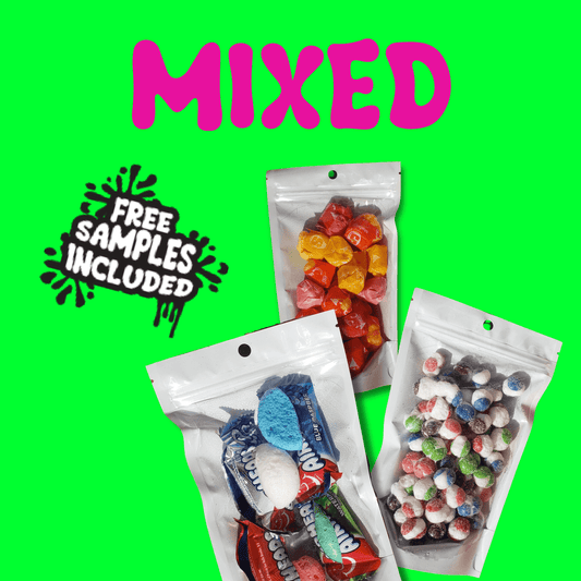 Mixed Freeze Dried Candy Bundle - Sticky Fingers Candy - Freeze Dried Tasty Treats