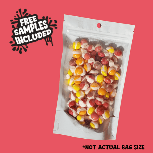 Smoothie Freeze Dried Skittles Candy - Sticky Fingers Candy - Freeze Dried Tasty Treats